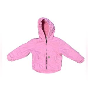 Girls Pink Carhartt Jacket